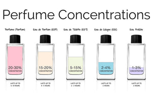 Fragrance Blending 101: Fragrance Concentrations Guide